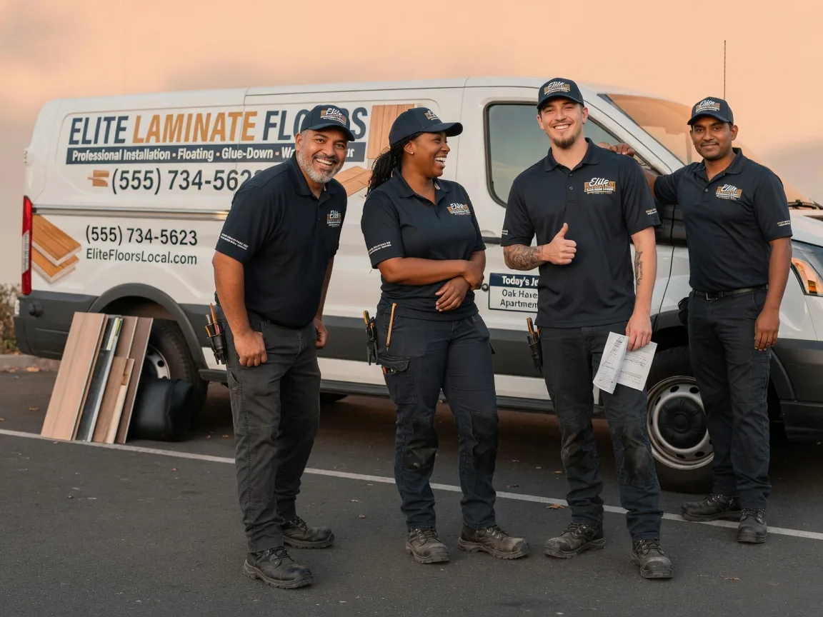 Laminate flooring installation company in Rickman, TN
